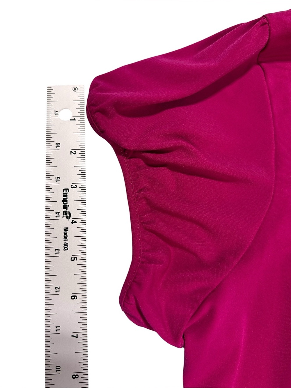 Worthington Fuchsia Short Sleeve Scoop Neck Tee 3X - Picture 10 of 10